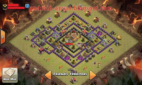 Coc War Base Th Terkuat Air Sweeper Anti Naga Terbaru