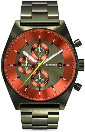 Detomaso D Montre Chronographe Quartz Analogique Pour Homme Avec