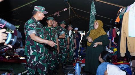 Peduli Kemanusiaan Tni Ad Kembali Kirim Bantuan Ke Cianjur