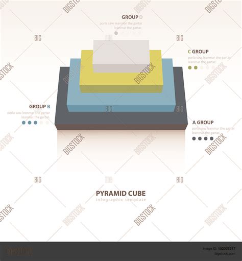 Pyramid Cube Vector & Photo (Free Trial) | Bigstock