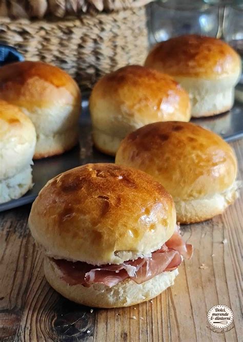 Panini Semi Dolci Da Colazione O Da Buffet Ricetta Dolce Il