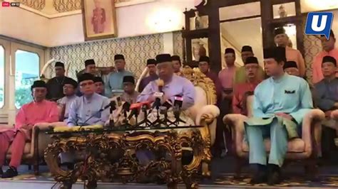 Sidang Akhbar Keputusan Mesyuarat Jumaah Pangkuan Diraja Negeri Di