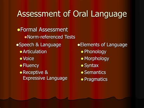 Ppt Spoken Languae Powerpoint Presentation Free Download Id1711371