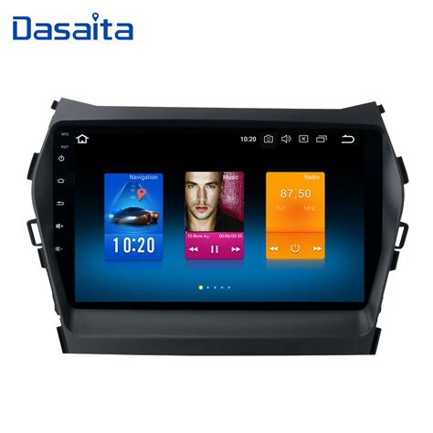 Dasaita Android Car Gps Radio Player For Hyundai Santa Fe Ix