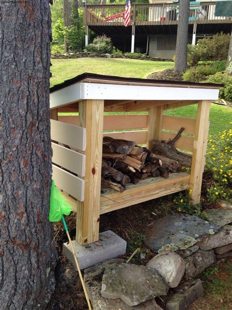 Diy Firewood Shed Free Garden Plans How To Build Garden Projects