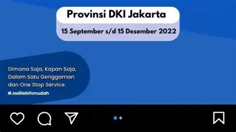 Mulai Minggu Ini Sanksi Administrasi Pkb Dan Bbnkb Di Jakarta Dihapus