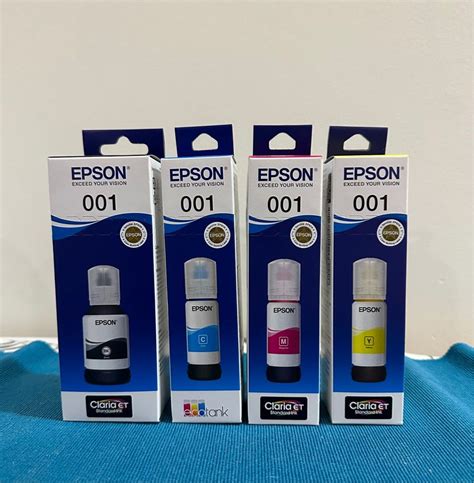 Epson Printer Ink Set, Computers & Tech, Printers, Scanners & Copiers on Carousell