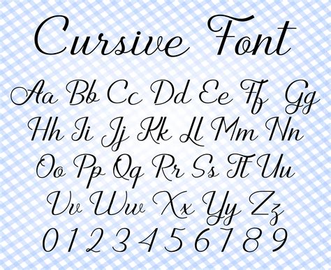 Cursive Font Svg Wedding Font Svg Calligraphy Font Svg Cursive Etsy Images