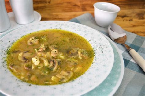 Las Delicias De Mayte Sopa De Champi Ones Con Pollo