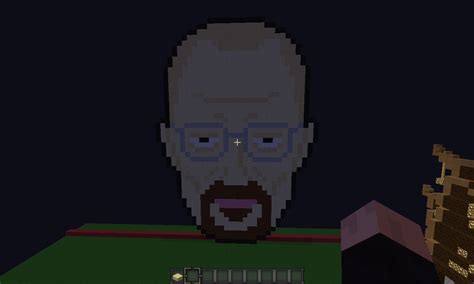 Walter White - Breaking Bad - Pixel Art Minecraft Project