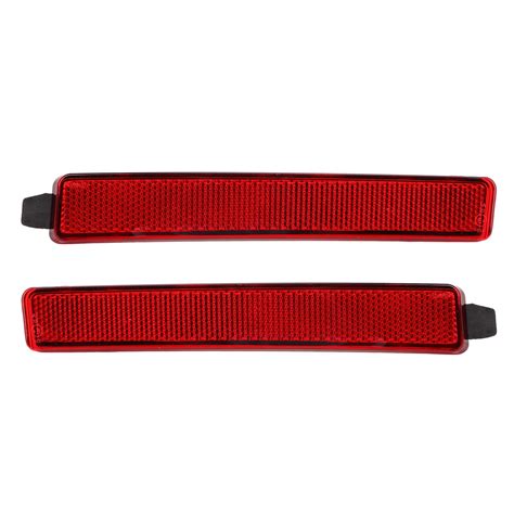 Rear Bumper Trim Reflector Lens Left Right Tail Warning