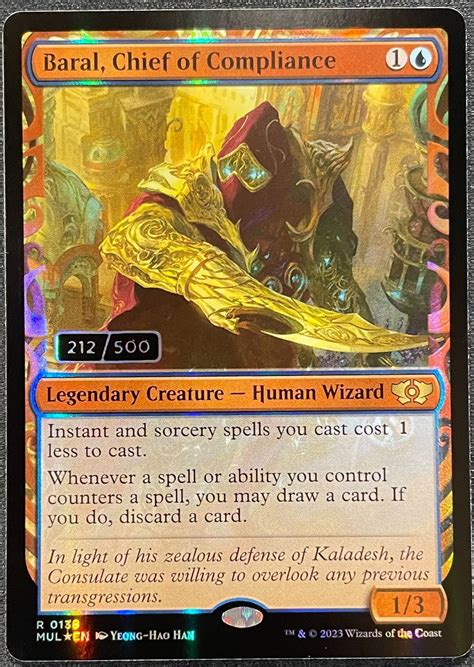 Mtg【en】《遵法長、バラルbaral Chief Of Compliance》 Mul ダブルレインボウ・foil メルカリ