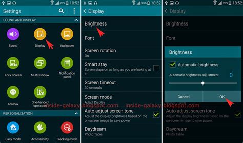 Inside Galaxy Samsung Galaxy S5 How To Adjust Screen Brightness In