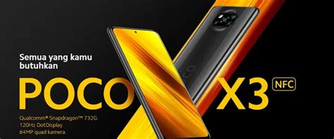 Xiaomi Poco X3 NFC HP Canggih Pertama Di Indonesia Yang Pakai Chipset