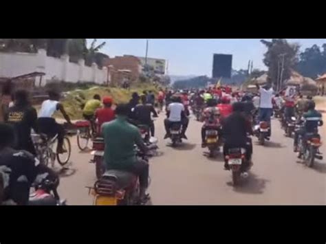 Live Now H E Bobi Wine Kyagulanyi Robert In Arua Nup Tour Day