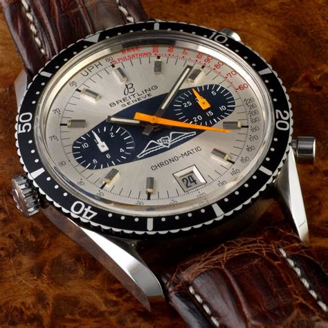 Breitling Chrono Matic Aopa Automatic Movement Cal