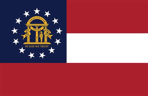 Georgia Flag Betsy Ross Ameriflag