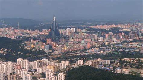 A Never Before Seen Aerial View Of Pyongyang North Korea Video Abc News