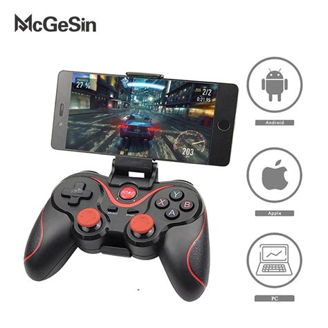 Sem Fio Gamepad T3 X3 Bluetooth Controlador De Jogo Bt 3 0