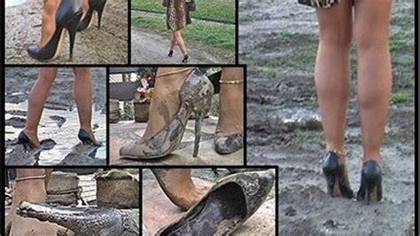 Extreme Low Cut Pumps 2 In The Mud Full Version Wmv Boots High Heels Feetandlegs