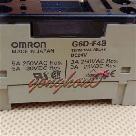 Купить Терминальный блок аксессуары G6d F4b 1pc New Omron G6d F4b Dc24v