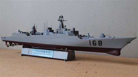 The Chinese Pla Navy 052b Destroyer 168 Guangzhou