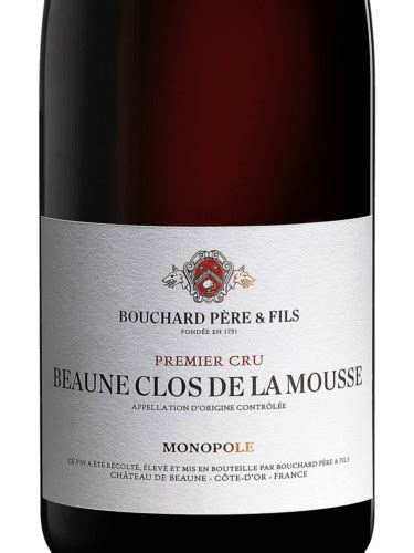 Bouchard P Re Fils Beaune Er Cru Clos De La Mousse Monopole