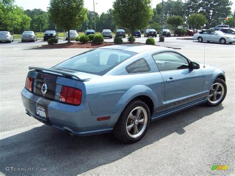 2005 Windveil Blue Metallic Ford Mustang Gt Deluxe Coupe 30367921 Photo 5 Car