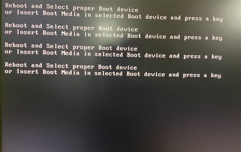 Reboot And Select Proper Boot Device Need Solution R Computer