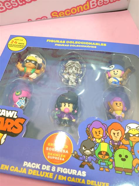 Set De Figuras Bizak Brawl Stars Pack Figuras Deluxe Arquero Nuevo