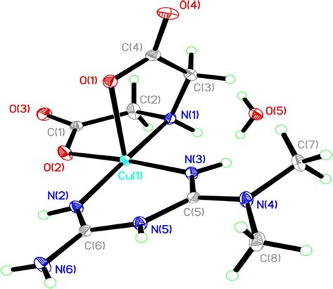 Presentation Of The Single Crystal X Ray Structure Of Showing The