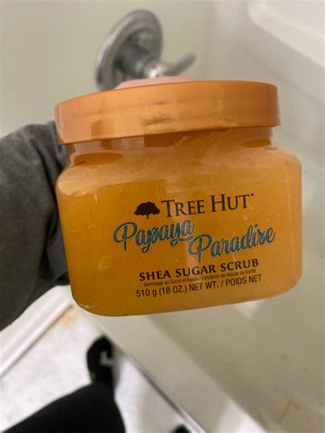 Tree Hut Papaya Paradise Shea Sugar Scrub Made With Shea Butter Papaya