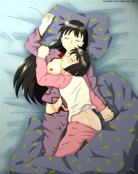 Rule 34 Azumanga Daiou Breasts Clothing Female Female Only Human