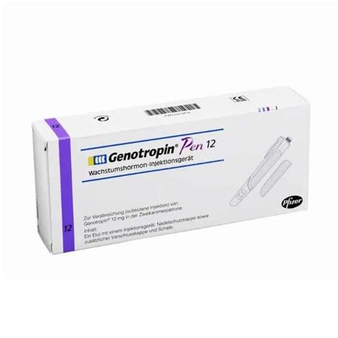 Buy Liquid Injection Pfizer Hgh Genotropin 36iu 12mg At Rs 4200 Box