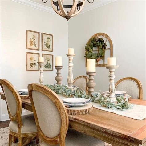 French Country Dining Room Table Decor