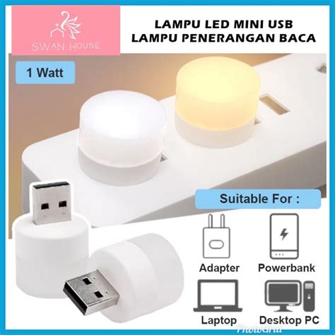 Jual LAMPU LED USB MINI LAMPU MINI LED USB PORTABLE KECIL LAMPU