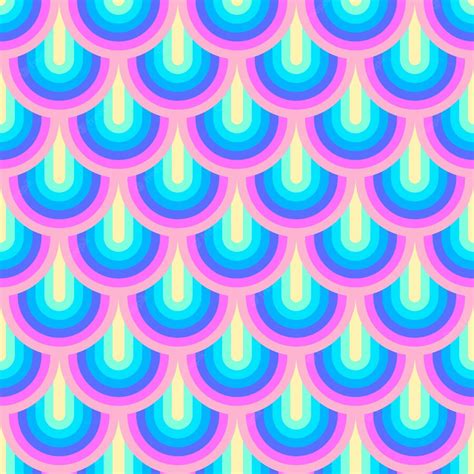 Premium Vector Unicorn Rainbow Stripes Pattern Neon Pastel Rainbow