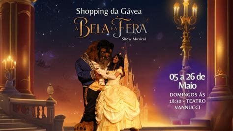 A Bela E Fera Show Musical No Teatro Vannucci Agenda Cultural Rio De