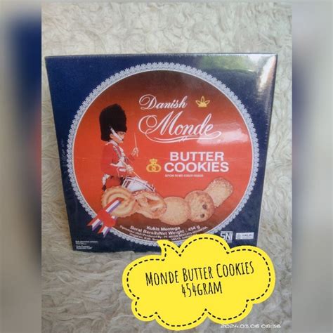 Jual Monde Butter Cookies 454g Monde Eggroll Jajan Monde Monde Shopee Indonesia