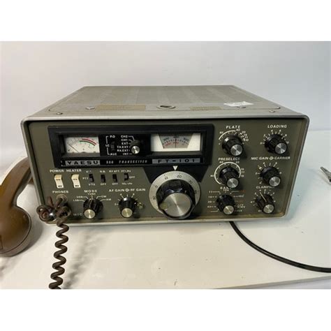 Yaesu Ft 101 Transceiver Ham Radio