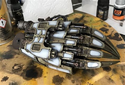 40k Hobby Blog Warlord Titan Power Fist Wip