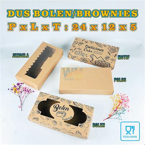 Jual Kotak Dus Box Brownies X X Dus X X Box Bolen Dus