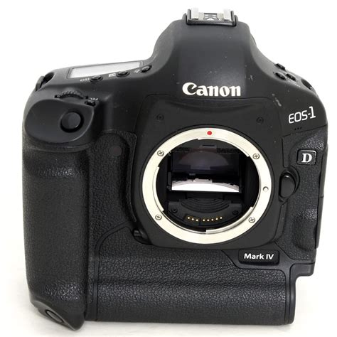 Used Canon Eos D Mark Iv Slr Camera Body With Two Batteries S N