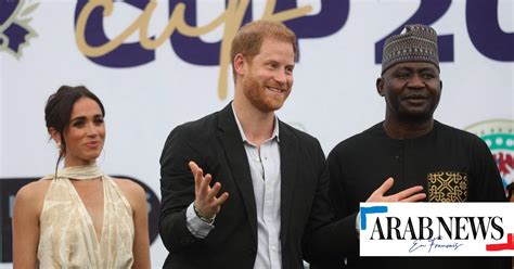 Le prince Harry et son épouse Meghan terminent à Lagos leur voyage au