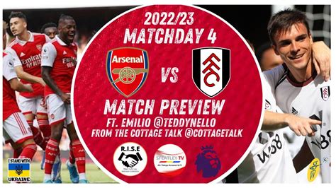 Matchday Arsenal Vs Fulham Match Preview Afc Arsful