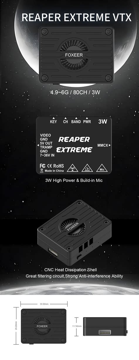 Foxeer G Reaper Extreme W Ch Vtx