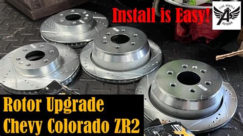 How To Replace And Upgrade Brakes On A Chevy Colorado ZR2 Pt 1