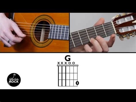 G Chord Guitar Tab