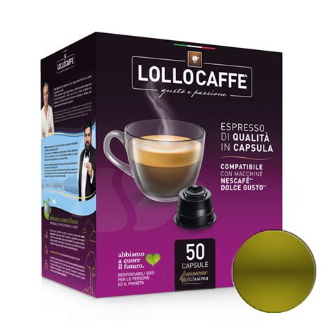 Capsule Lollo Caff Miscela Oro Compatibile Dolce Gusto