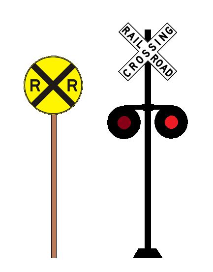 Railroad Crossing Ahead Sign and Crossing Signal 2 by WillM3luvTrains ...